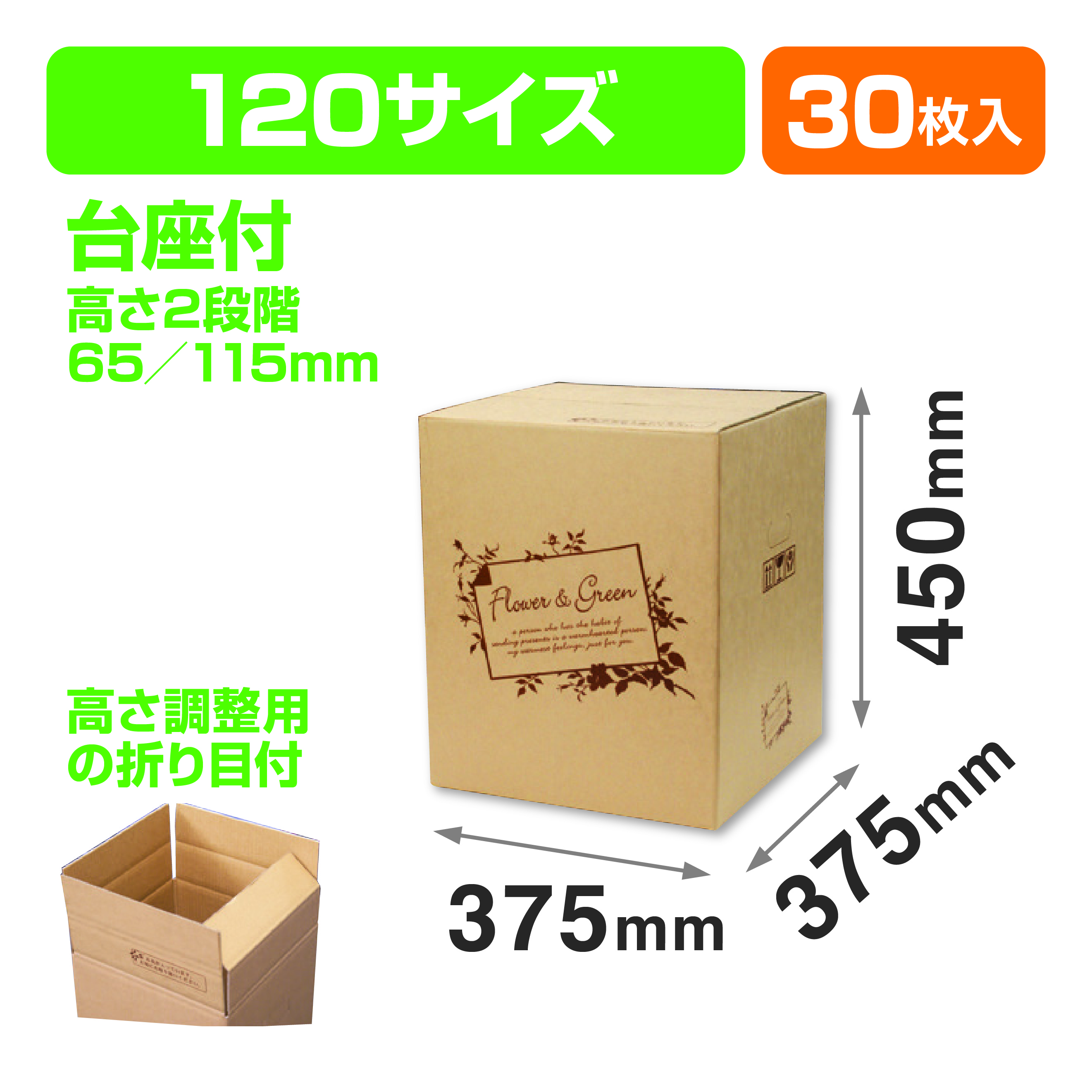 フラワー&グリーン120L