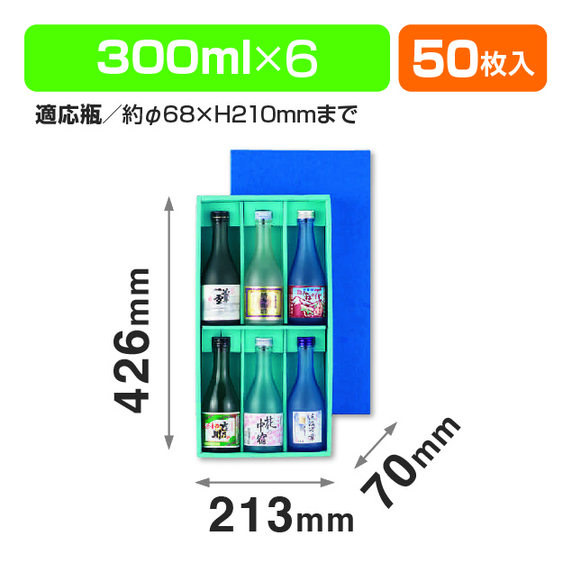 タテ型300ml×6本