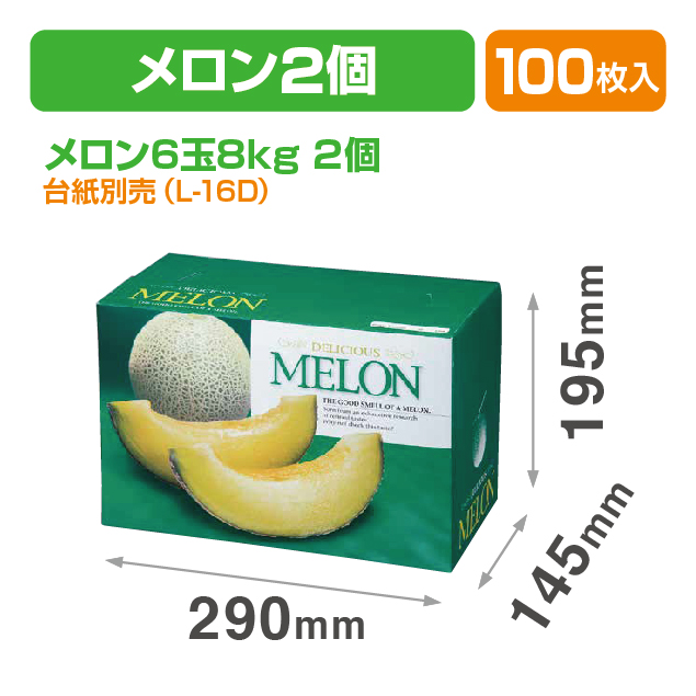 デリシャスメロン2ヶ入