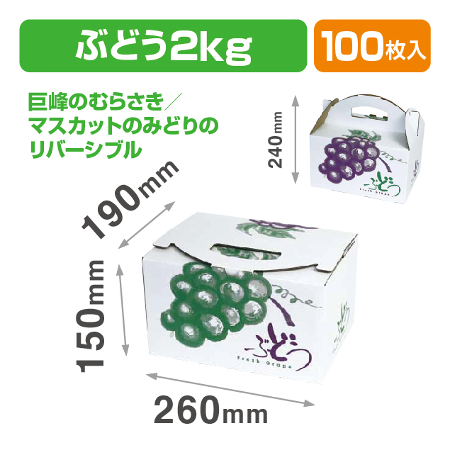 ぶどうの里 手提(中)