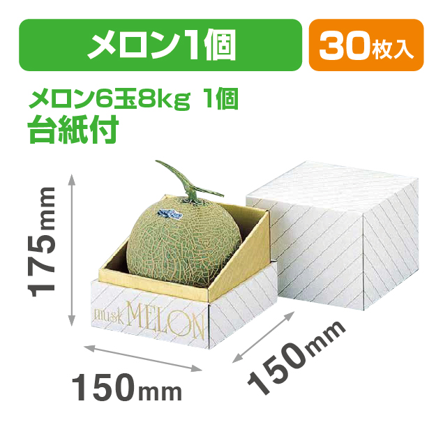 金台紙メロン1ヶ入