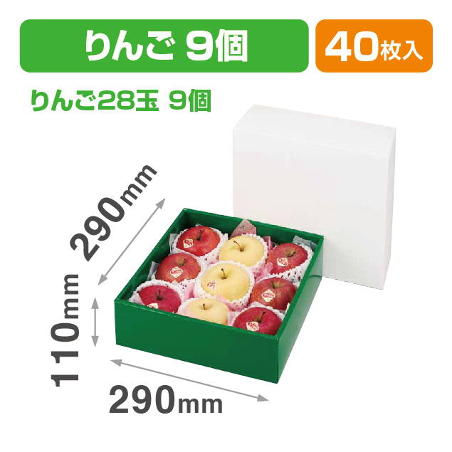 グロス290角 身グリーン