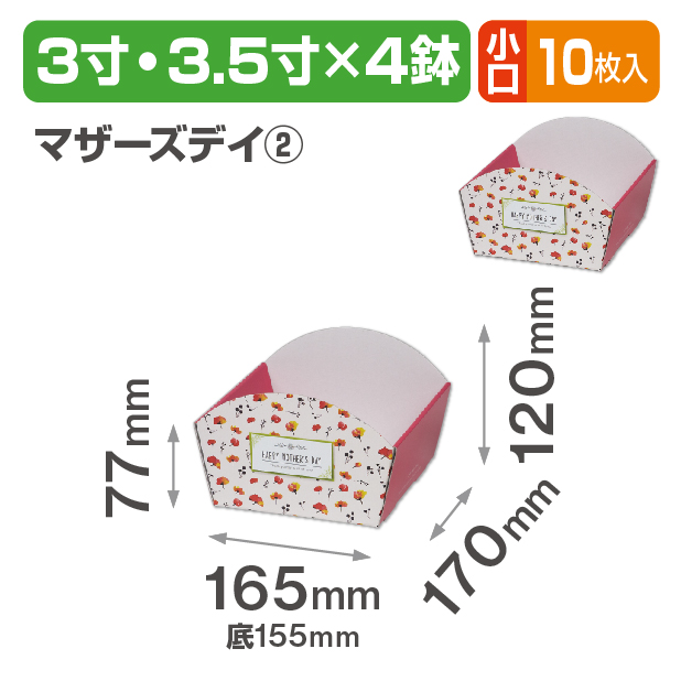 カラフルバスケット 大 マザーズデイ② 小口