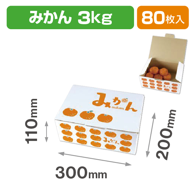 イラストみかん 3Kg