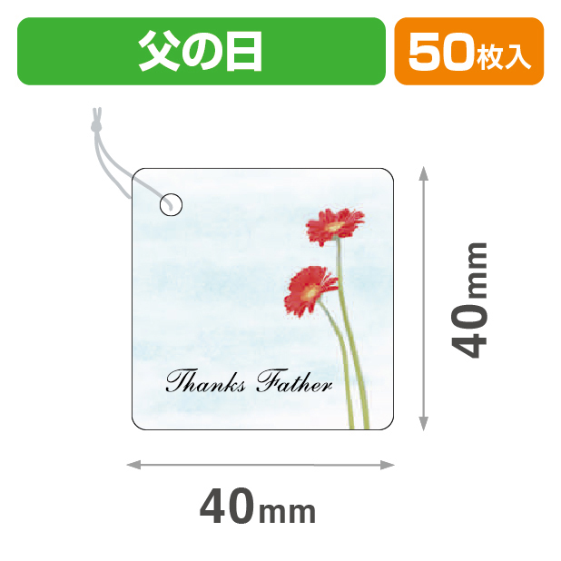 タグThanksファーザー40青