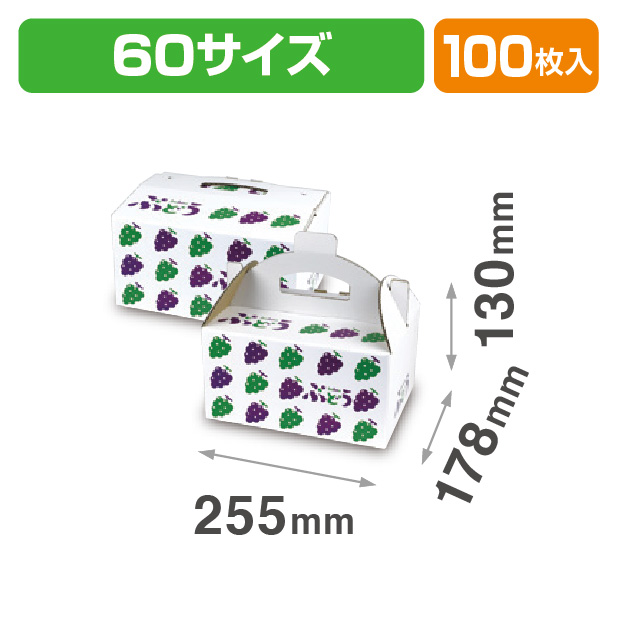 イラスト　ぶどう　手提60