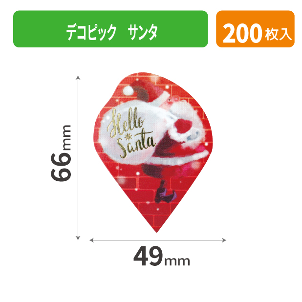 20-2443X デコピック サンタ