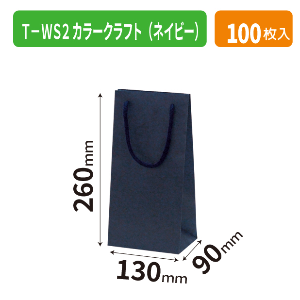 NO1003 T-WS2 カラークラフト ネイビー