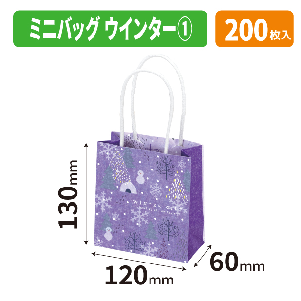 20-2698 ミニバッグ　ウインター①