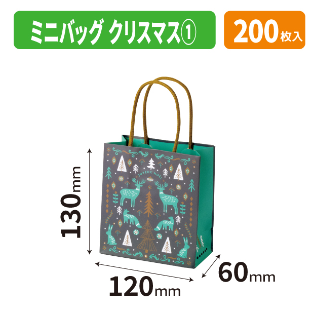 20-2725 ミニバッグ　クリスマス①