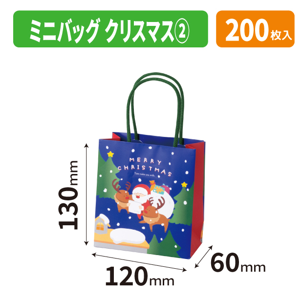 20-2726 ミニバッグ　クリスマス②
