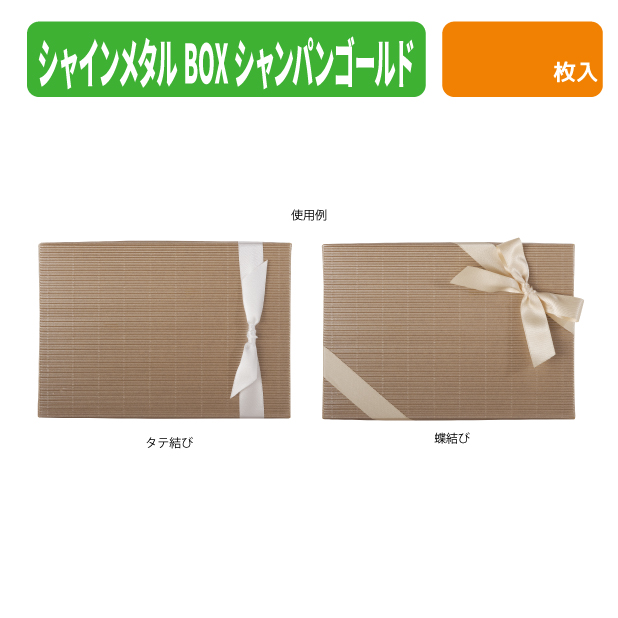 EE-766 シャインメタルBOX　シャンパンゴールド　2商品画像2